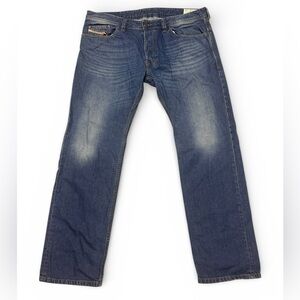 Diesel Industy Safado jeans blue wash 100% Cotton Denim Man size W36 L30